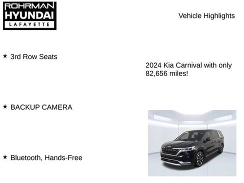 Used 2024 Kia Carnival EX FWD image 7