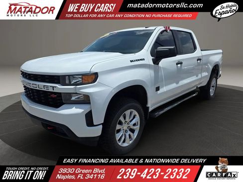 Used 2020 Chevrolet Silverado 1500 Custom w/ Custom Value Package RWD image 1