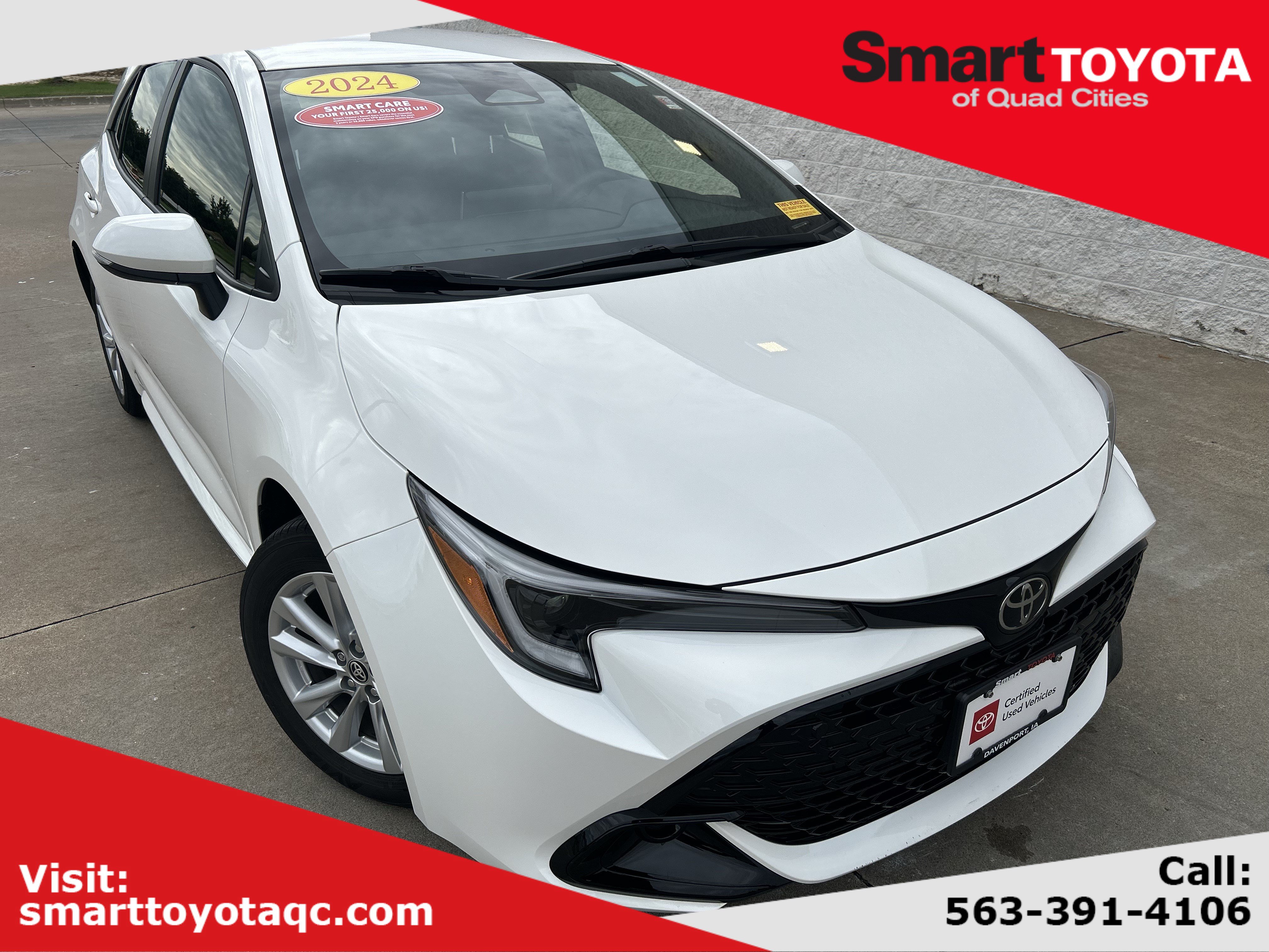 Certified 2024 Toyota Corolla SE w/ SE Package FWD image 1