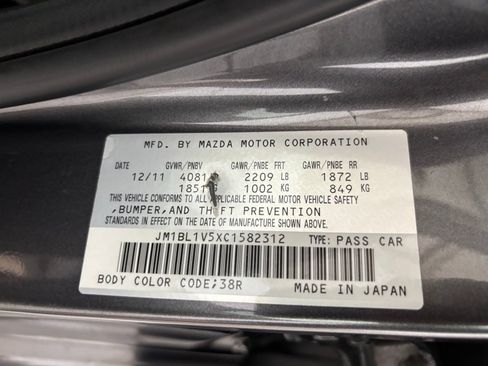 Used 2012 MAZDA MAZDA3 s Touring image 26