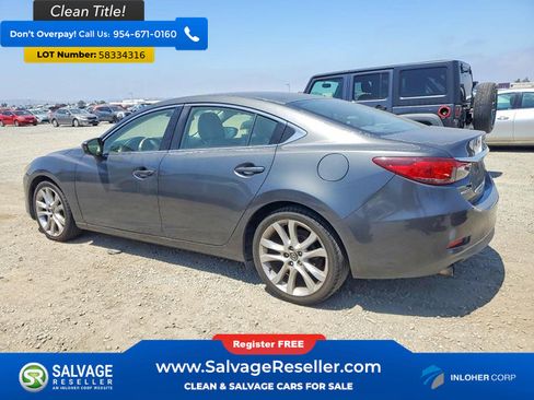Used 2014 MAZDA MAZDA6 Touring w/ Touring Technology Package FWD image 3