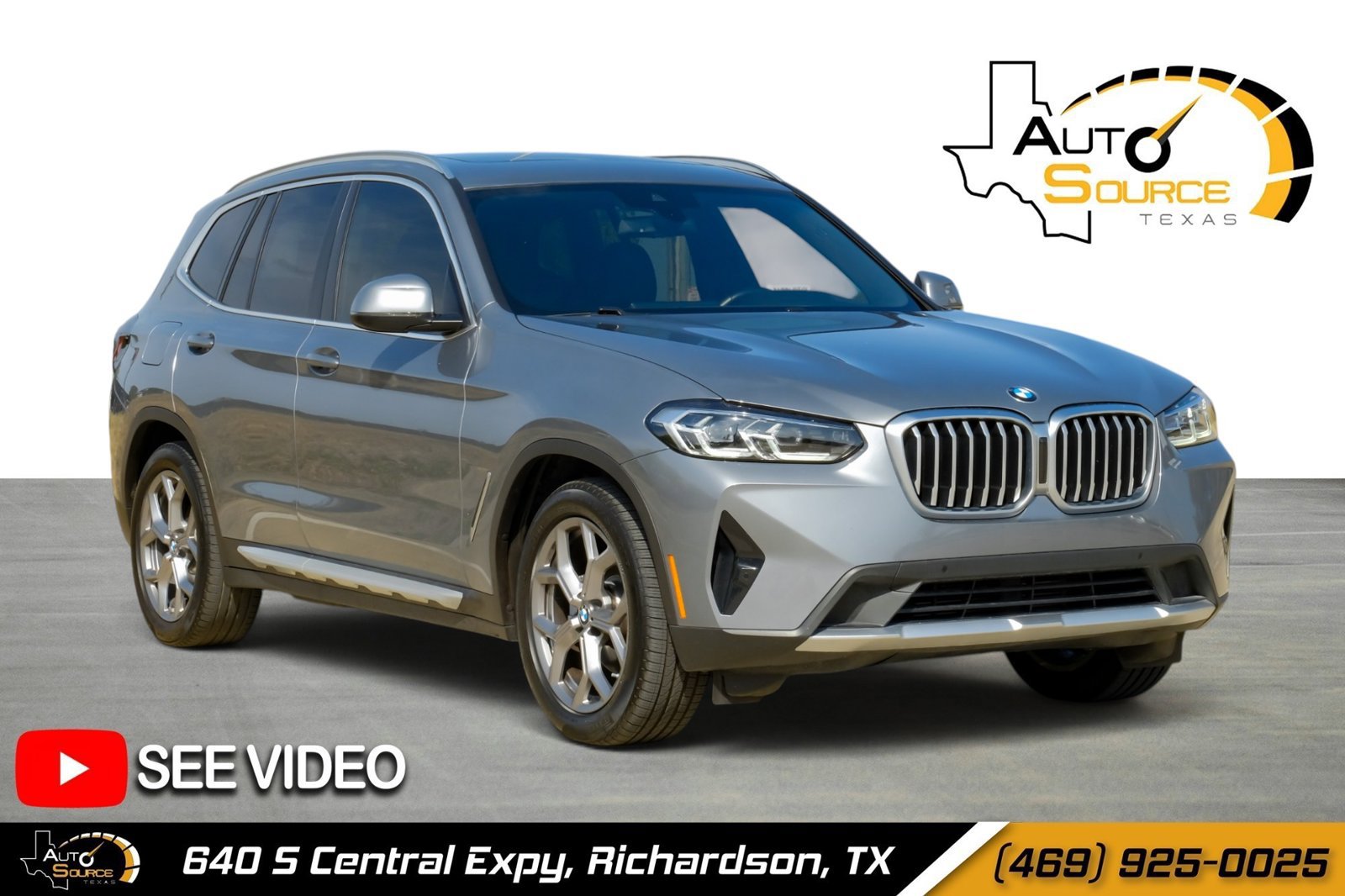Used 2023 BMW X3 xDrive30i w/ Convenience Package AWD/4WD image 1
