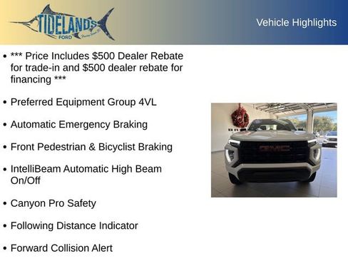 Used 2023 GMC Canyon Elevation w/ Trailering Package image 12