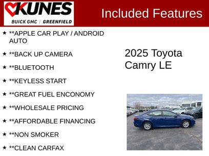 Used 2025 Toyota Camry LE