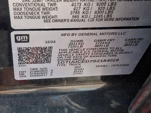 Used 2025 GMC Sierra 1500 Elevation w/ Preferred Package AWD/4WD image 28