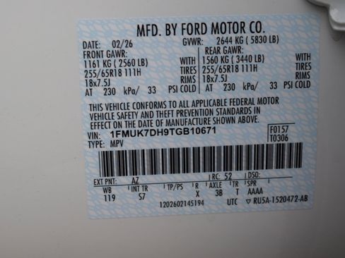 New 2026 Ford Explorer Active w/ Active Comfort Package image 28