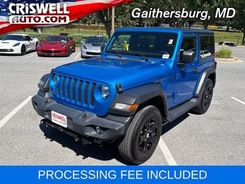 Used 2022 Jeep Wrangler Sport AWD/4WD image 1