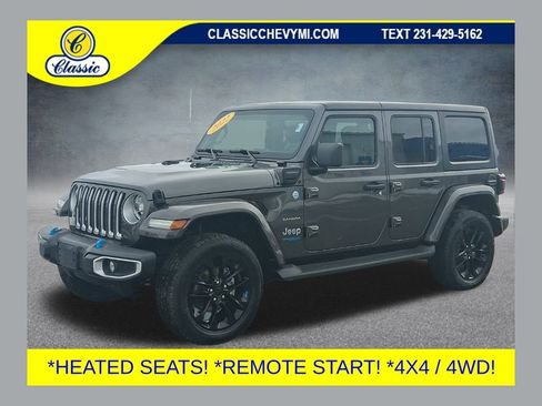 Used 2022 Jeep Wrangler Unlimited Sahara w/ Dual Top Group image 1