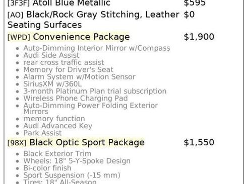 Used 2023 Audi A3 2.0T Premium w/ Convenience Package image 4