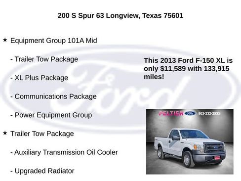 Used 2013 Ford F150 XL w/ PWR Equipment Group image 5