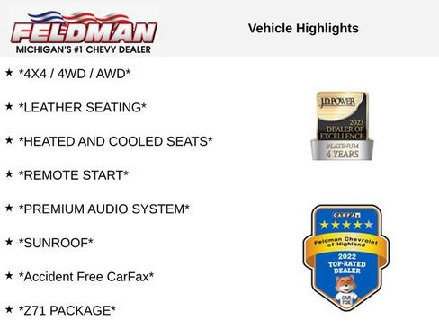 Used 2022 Chevrolet Silverado 1500 LTZ w/ LTZ Premium Package AWD/4WD image 3
