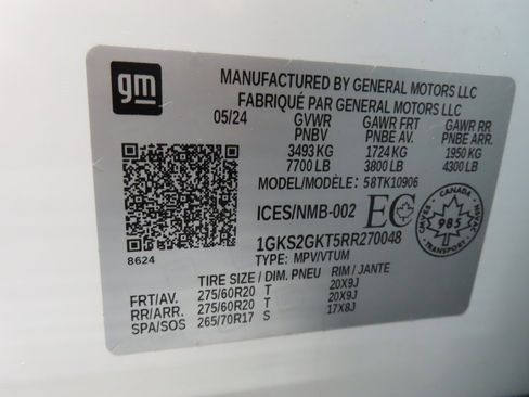 Used 2024 GMC Yukon XL SLT image 63