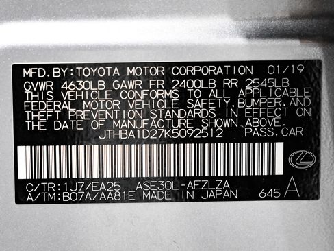 Used 2019 Lexus IS 300 RWD image 61