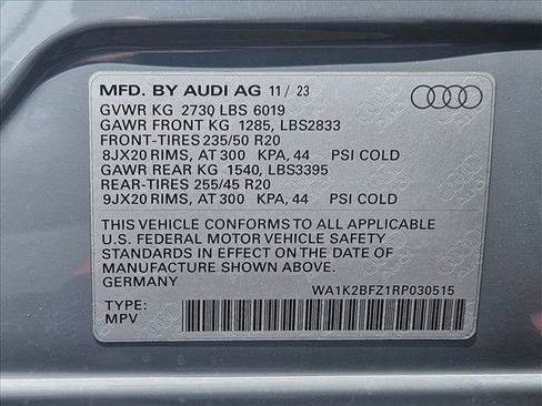 Used 2024 Audi Q4 e-tron Premium w/ Convenience Package AWD/4WD image 29