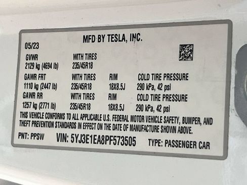 Used 2023 Tesla Model 3 Standard Range RWD image 32