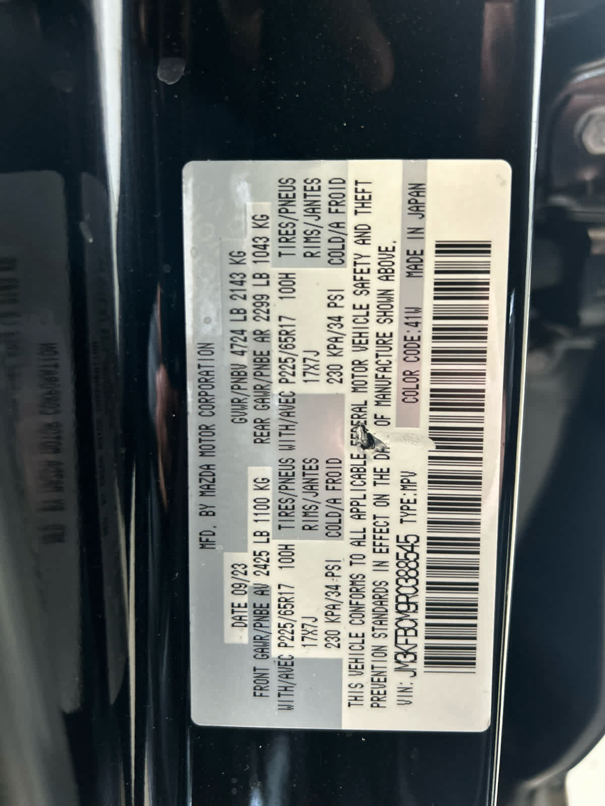 Certified 2024 MAZDA CX-5 AWD 2.5 S w/ Preferred Package image 29