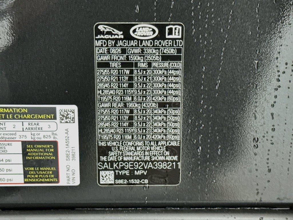 New 2027 Land Rover Range Rover SE AWD/4WD image 33
