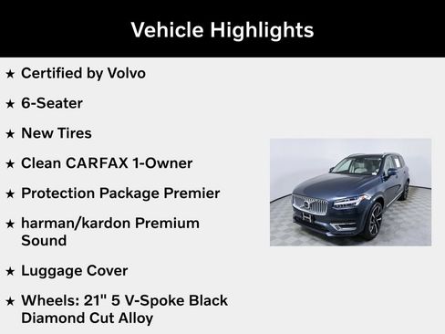 Certified 2024 Volvo XC90 B6 Plus w/ Protection Package Premier AWD/4WD image 5
