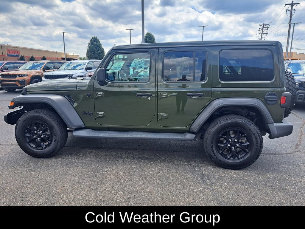 Certified 2021 Jeep Wrangler Unlimited Sport AWD/4WD image 7