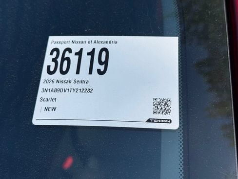 New 2026 Nissan Sentra SR w/ Floor Mat Package FWD image 26