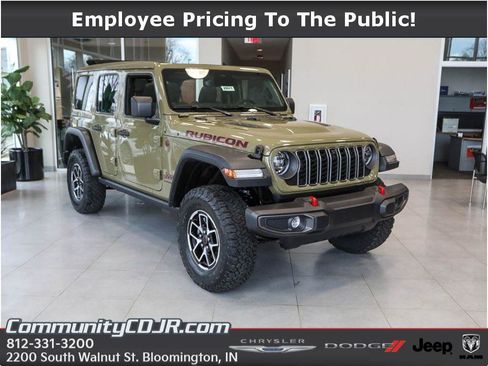 New 2026 Jeep Wrangler Unlimited Rubicon w/ Technology Group AWD/4WD image 1