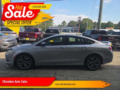 Used 2015 Chrysler 200 S w/ Navigation & Sound Group I