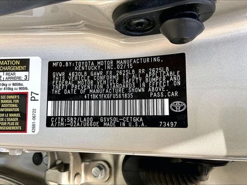 Used 2015 Toyota Camry XLE w/ Advanced Technology Package FWD image 9