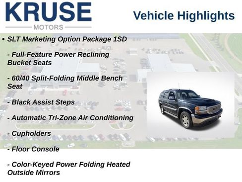 Used 2005 GMC Yukon SLT w/ SLT Preferred Equipment Group AWD/4WD image 10