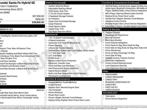 New 2026 Hyundai Santa Fe SE image 39