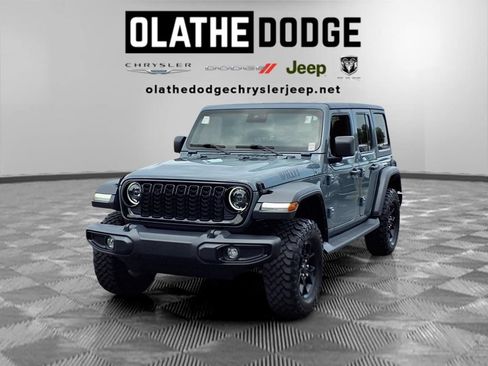 Certified 2024 Jeep Wrangler Unlimited Sport AWD/4WD image 1