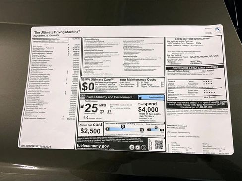 New 2026 BMW X5 xDrive40i w/ M Sport Package image 22