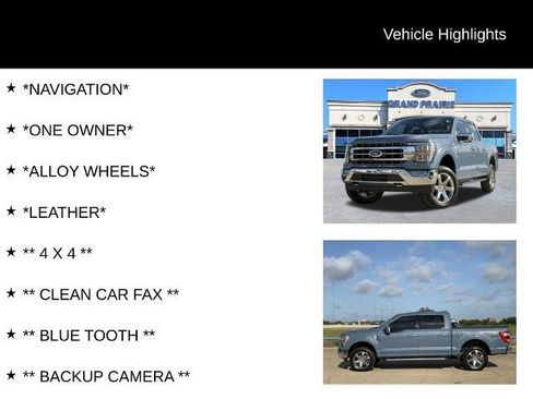 Certified 2023 Ford F150 Lariat w/ Trailer Tow Package AWD/4WD image 4