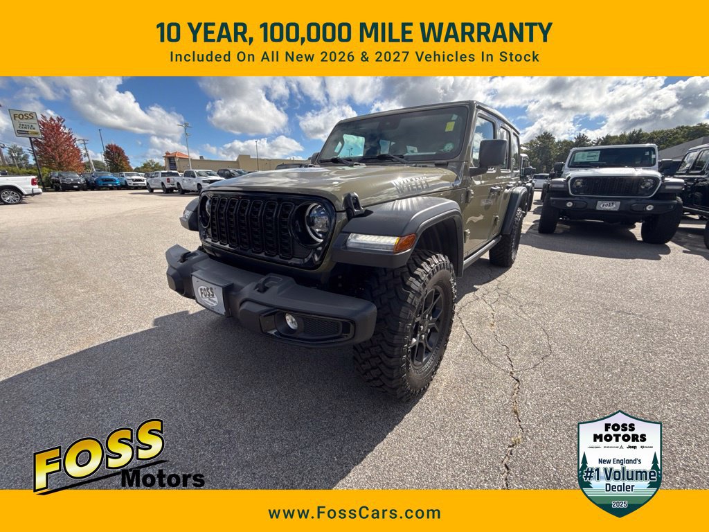 Certified 2025 Jeep Wrangler Unlimited Sport AWD/4WD image 1