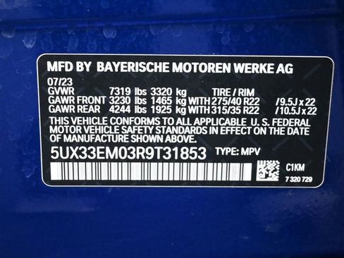 Used 2024 BMW X7 M60i w/ Executive Package AWD/4WD image 27