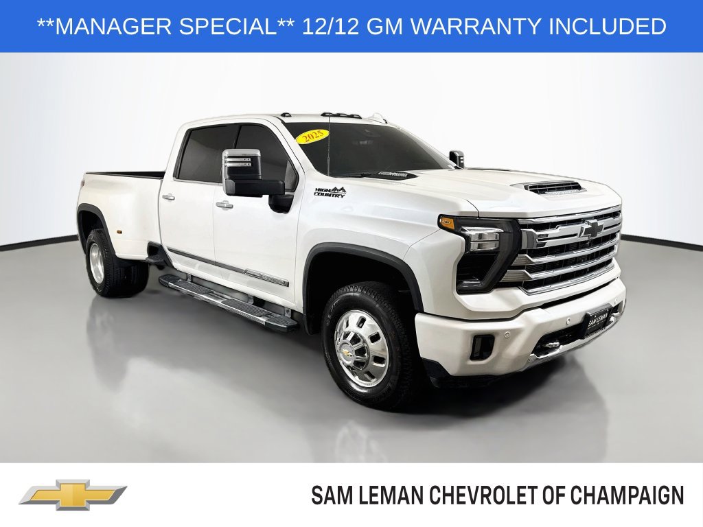Used 2025 Chevrolet Silverado 3500 High Country w/ Technology Package AWD/4WD image 1