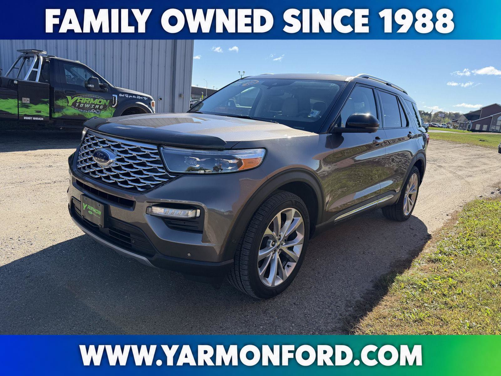 Used 2021 Ford Explorer Platinum w/ Equipment Group 601A AWD/4WD image 1