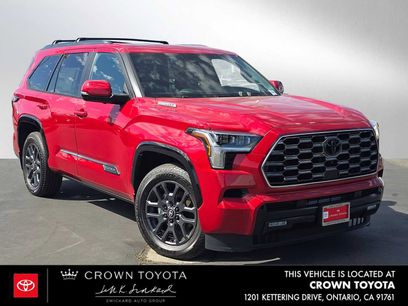 New 2026 Toyota Sequoia Platinum