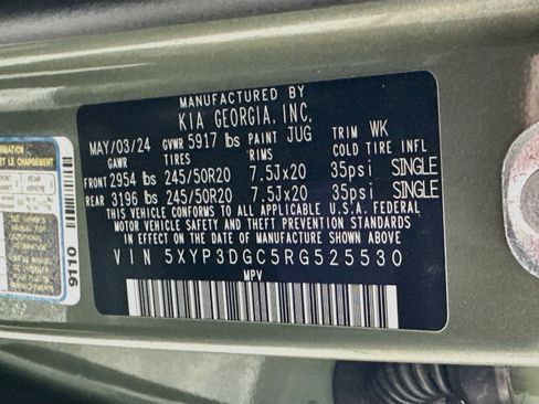 Used 2024 Kia Telluride EX X-Line AWD/4WD image 33
