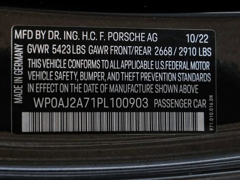 Used 2023 Porsche Panamera 4 Platinum Edition image 63
