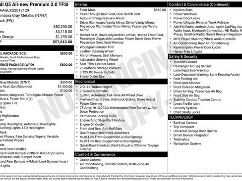 Certified 2025 Audi Q5 Premium w/ Convenience Package image 30