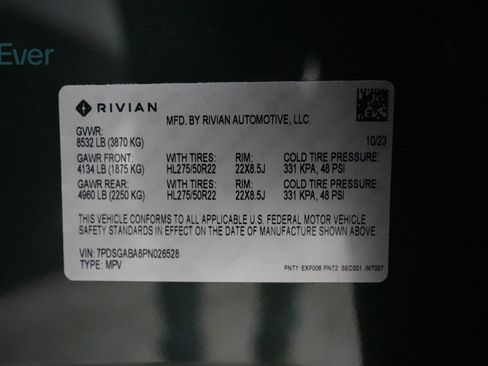Used 2023 Rivian R1S Adventure AWD/4WD image 28