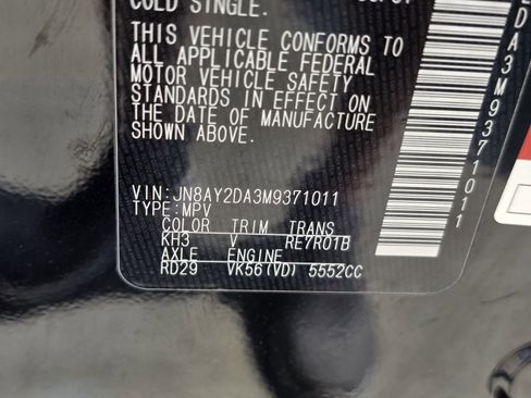 Used 2021 Nissan Armada Platinum w/ Captain's Chairs Package RWD image 34