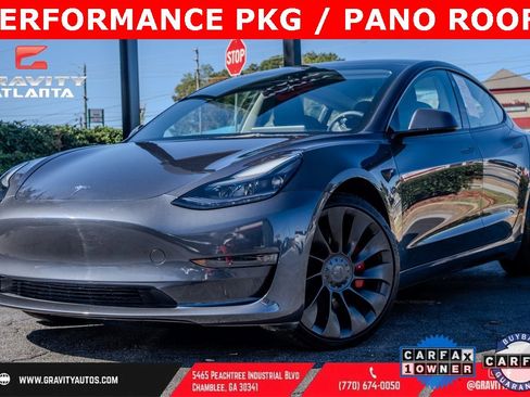 Used 2023 Tesla Model 3 Performance image 1