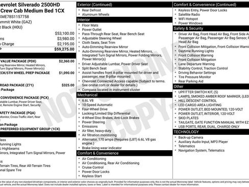 Used 2025 Chevrolet Silverado 2500 Custom w/ Custom Value Package image 11