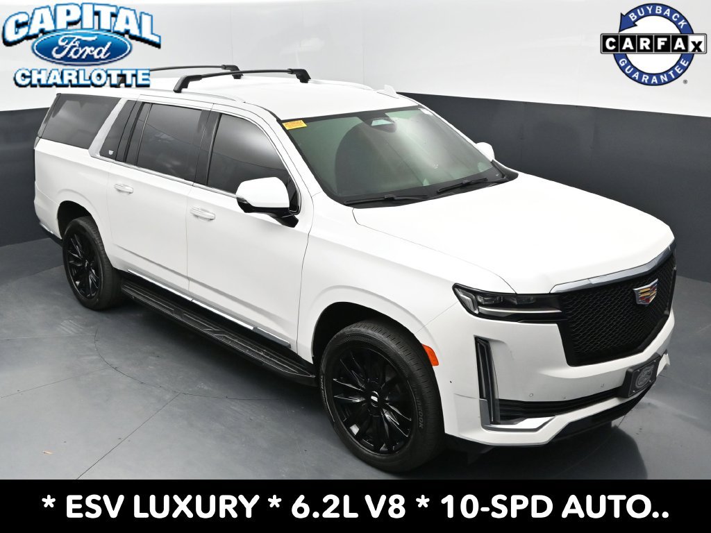 Used 2022 Cadillac Escalade ESV Luxury w/ LPO, Floor Liner Package AWD/4WD image 26