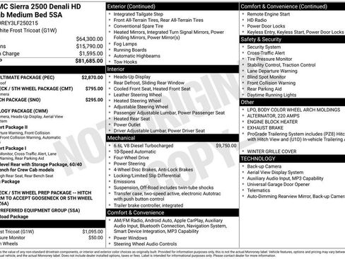 Used 2020 GMC Sierra 2500 Denali w/ Denali Ultimate Package image 27