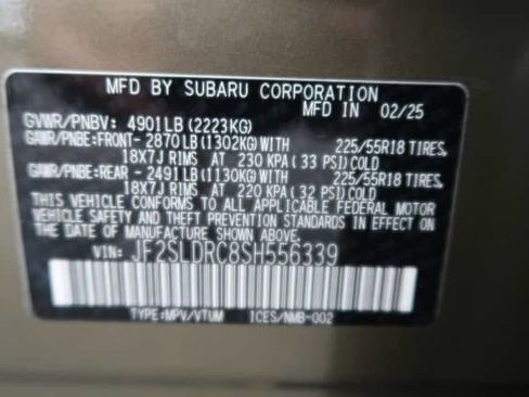 Certified 2025 Subaru Forester Limited w/ Popular Package #1 image 45
