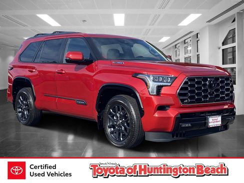 Certified 2026 Toyota Sequoia Platinum w/ Tow Technology Package image 1