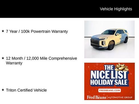 Used 2023 Hyundai Palisade Calligraphy image 3