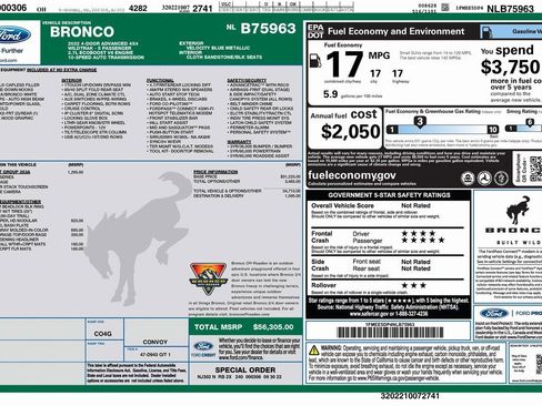 Used 2022 Ford Bronco Wildtrak image 4